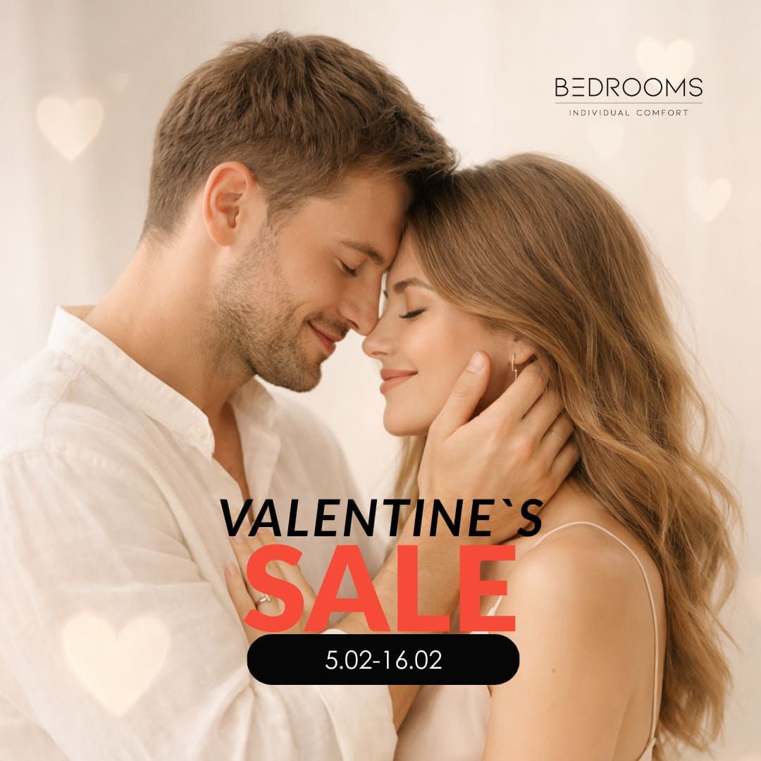 Акція від BEDROOMS до дня Валентина