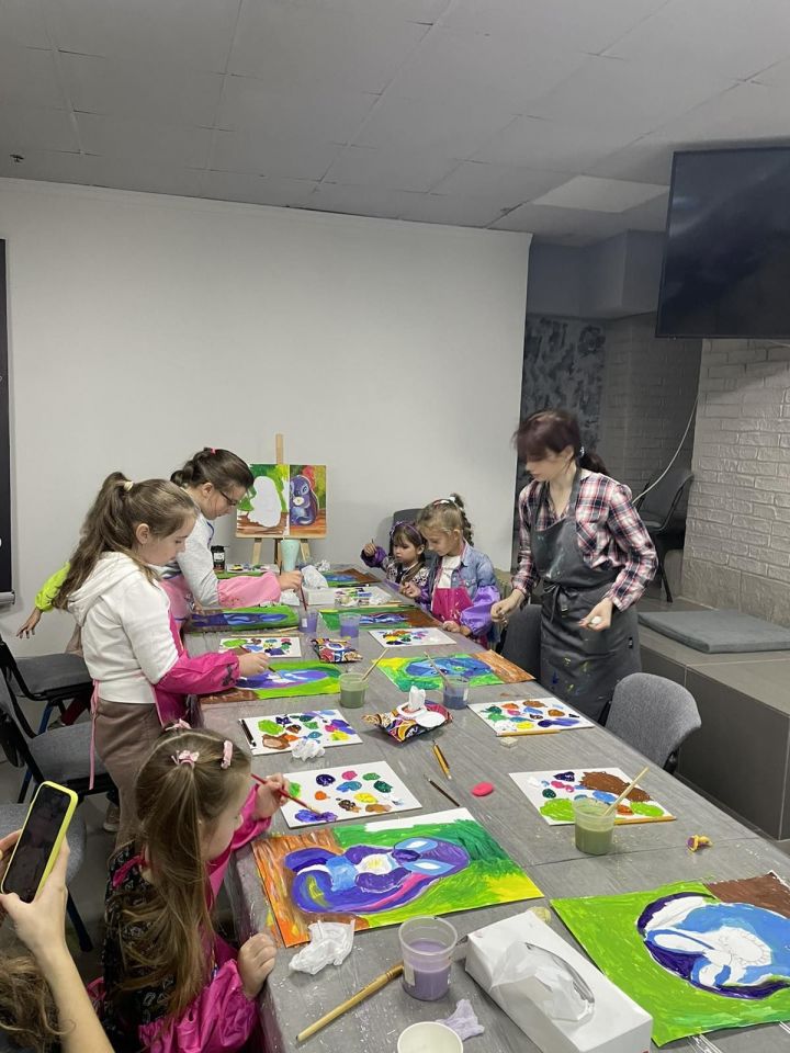 Осінній майстер-клас з малювання