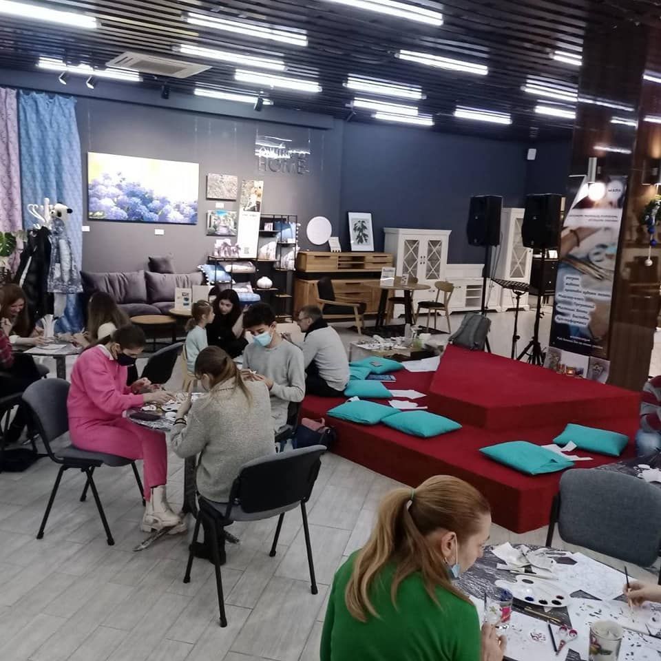 Майстер-клас з розмальовування підсвічників