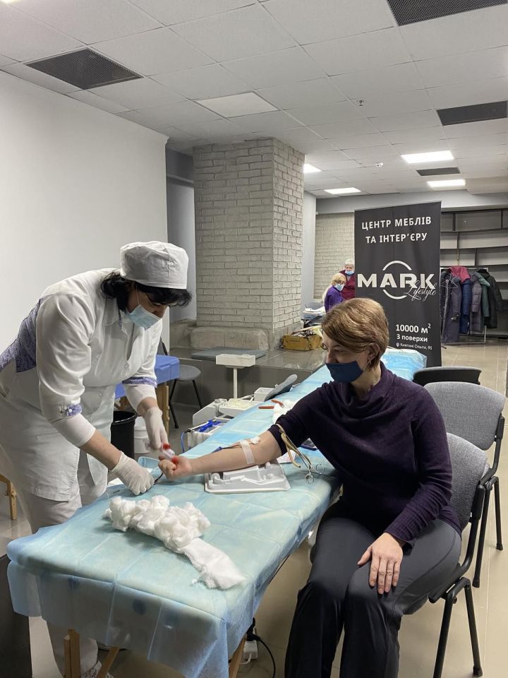 21 грудня у ТЦ Mark пройшов День донора